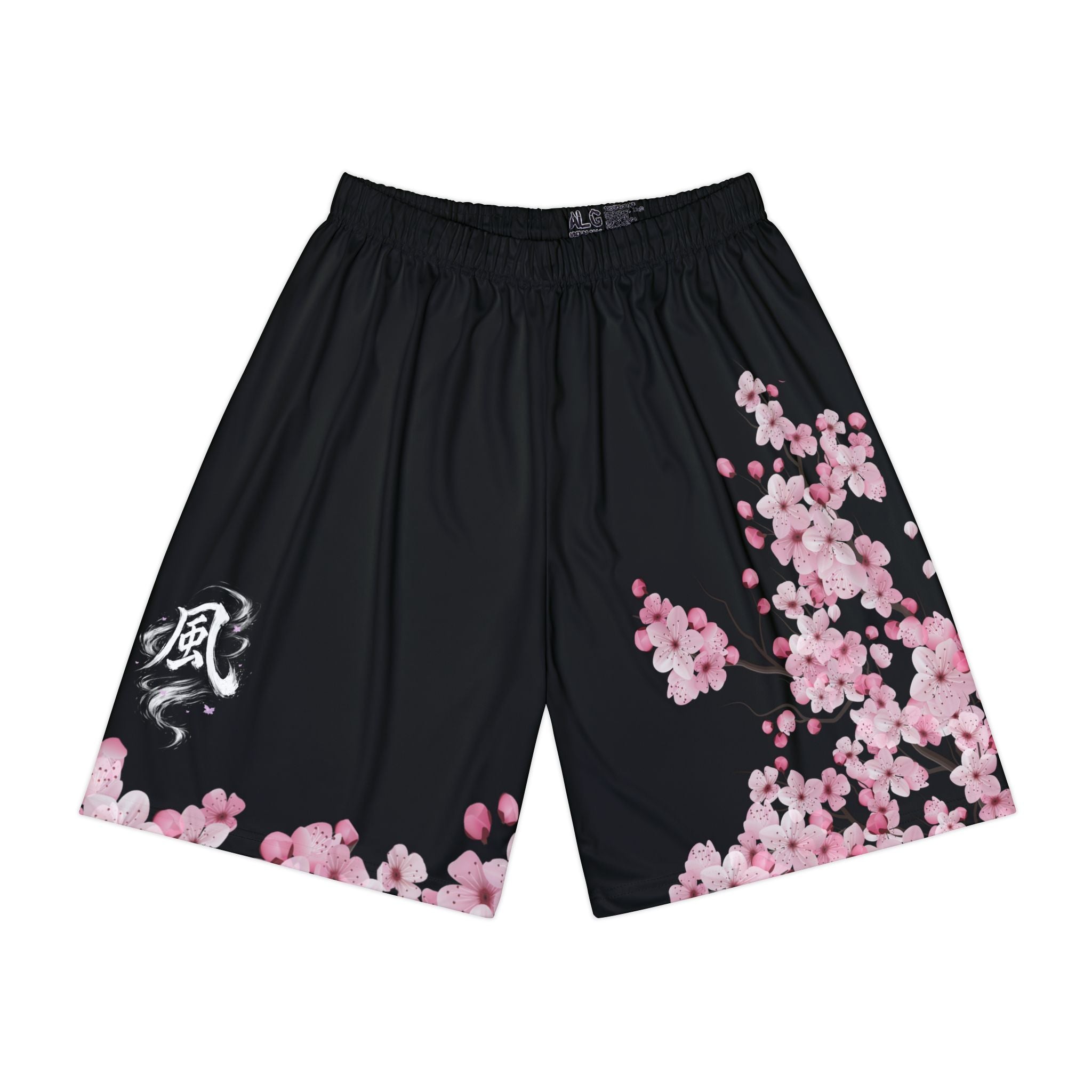 Cherry Blossom Athletic Shorts — Japanese Sakura Print Men’s Sports Shorts