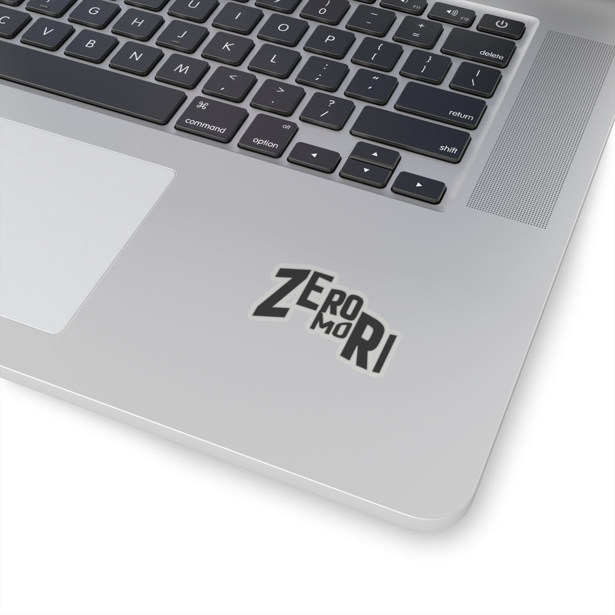 Zero Mori Logo Sticker — Kiss-Cut Vinyl Laptop Decal