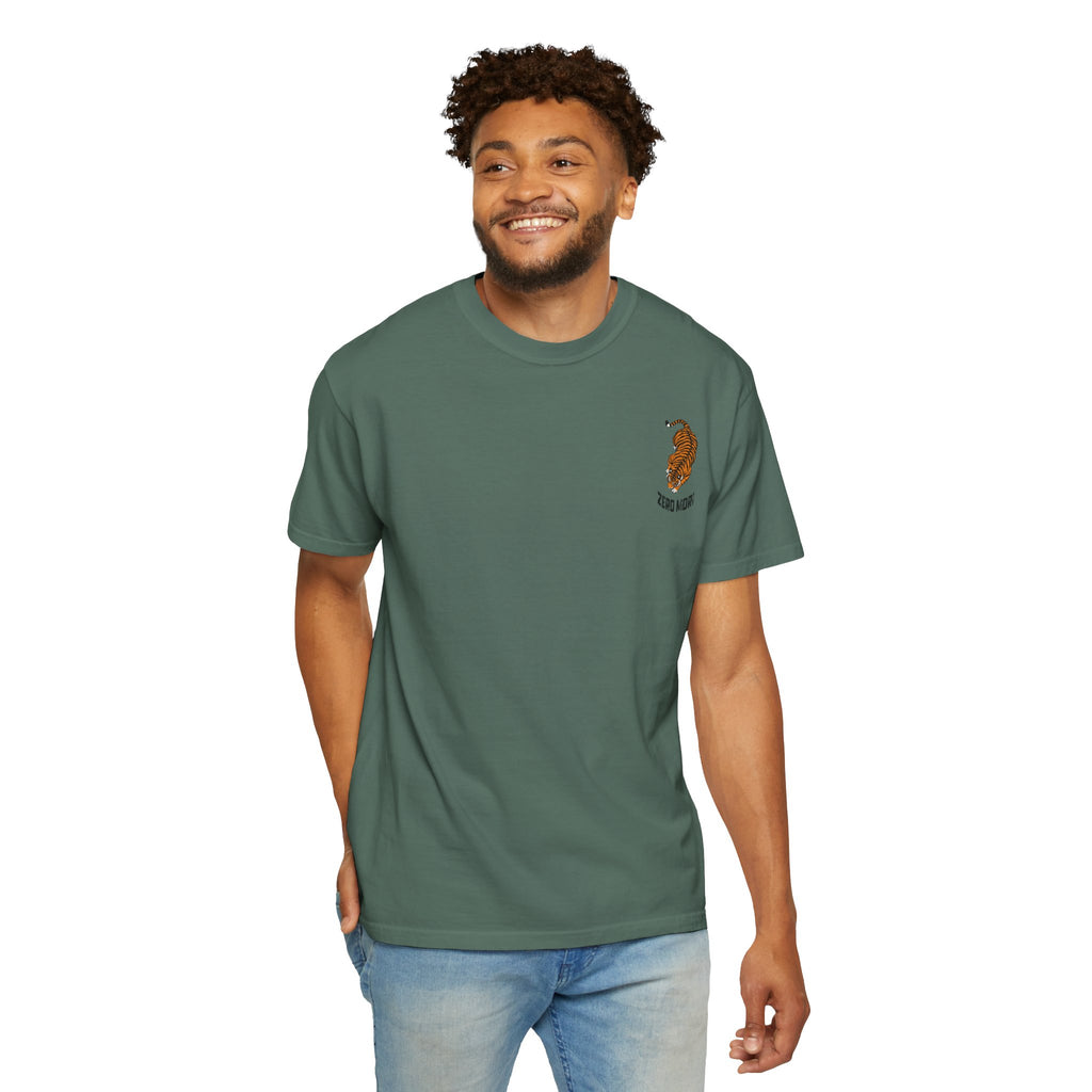 Tiger Graphic T-Shirt — Roaring Tiger Back Print